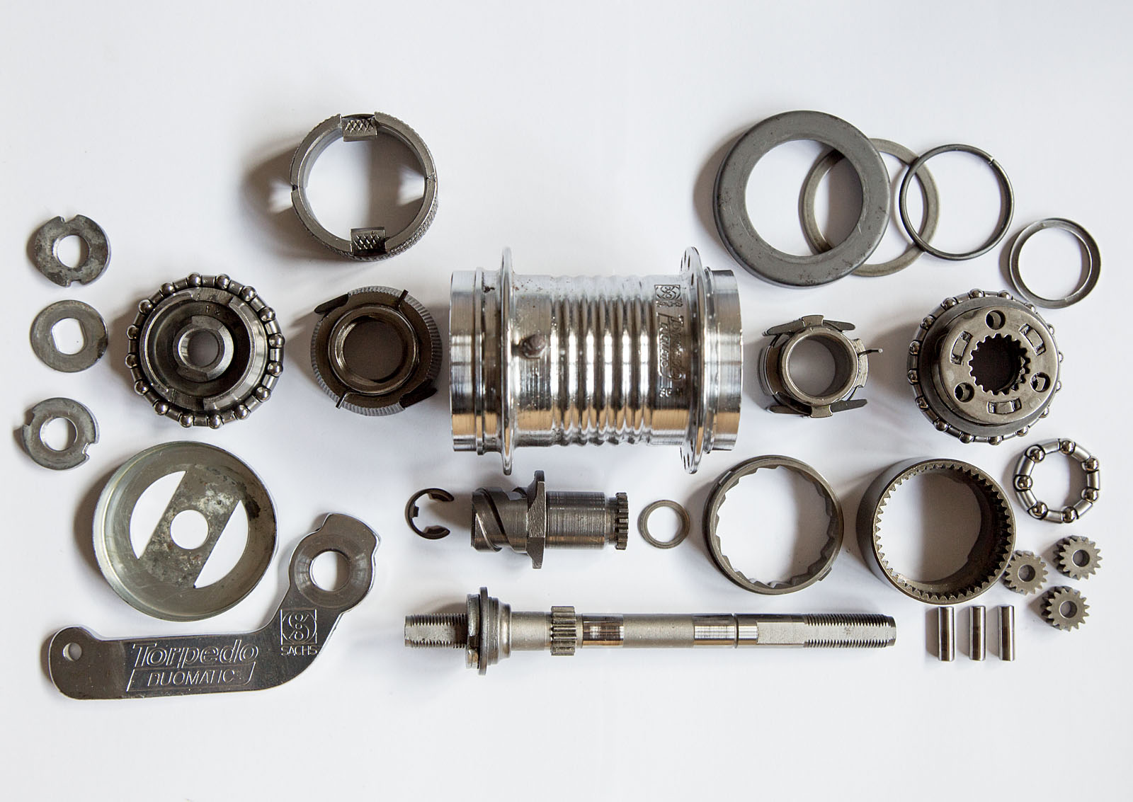 Duomatic model 102 disassembled