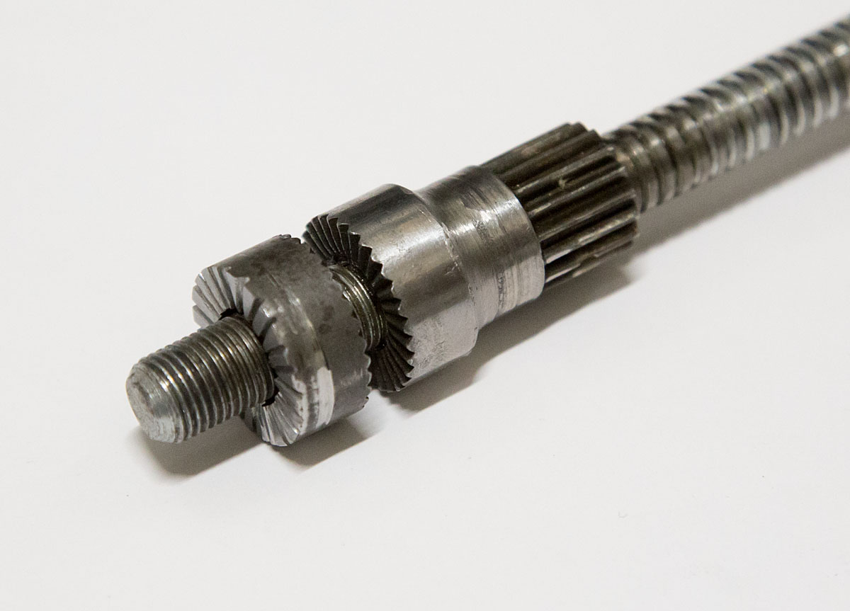 Torpedo Duomatic model R2110 axle spacer on axle