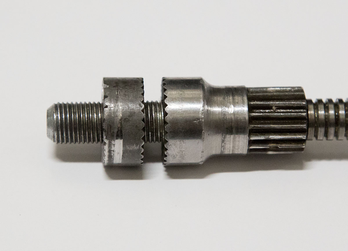 Torpedo Duomatic model R2110 axle spacer on axle