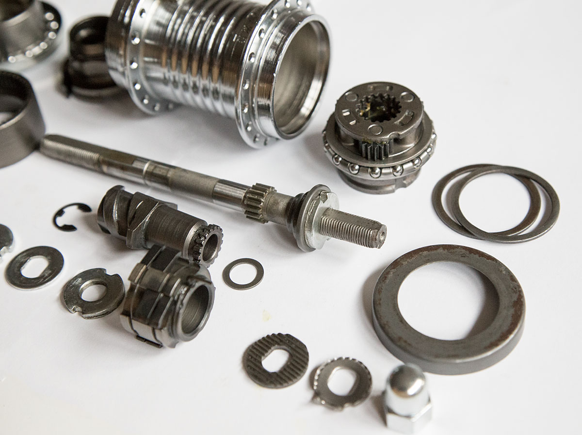 Duomatic model 101 disassembled 2