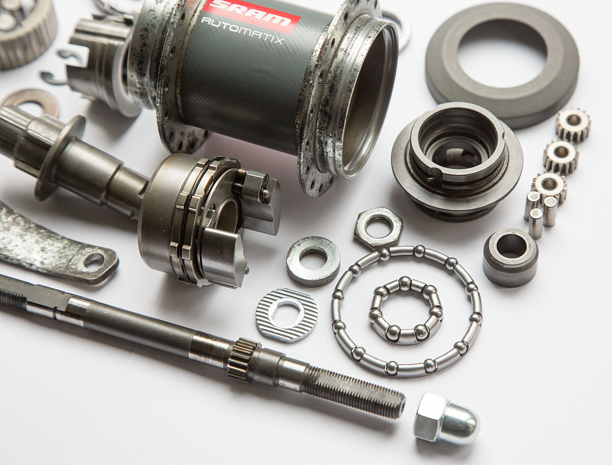 SRAM Automatix disassembled 2