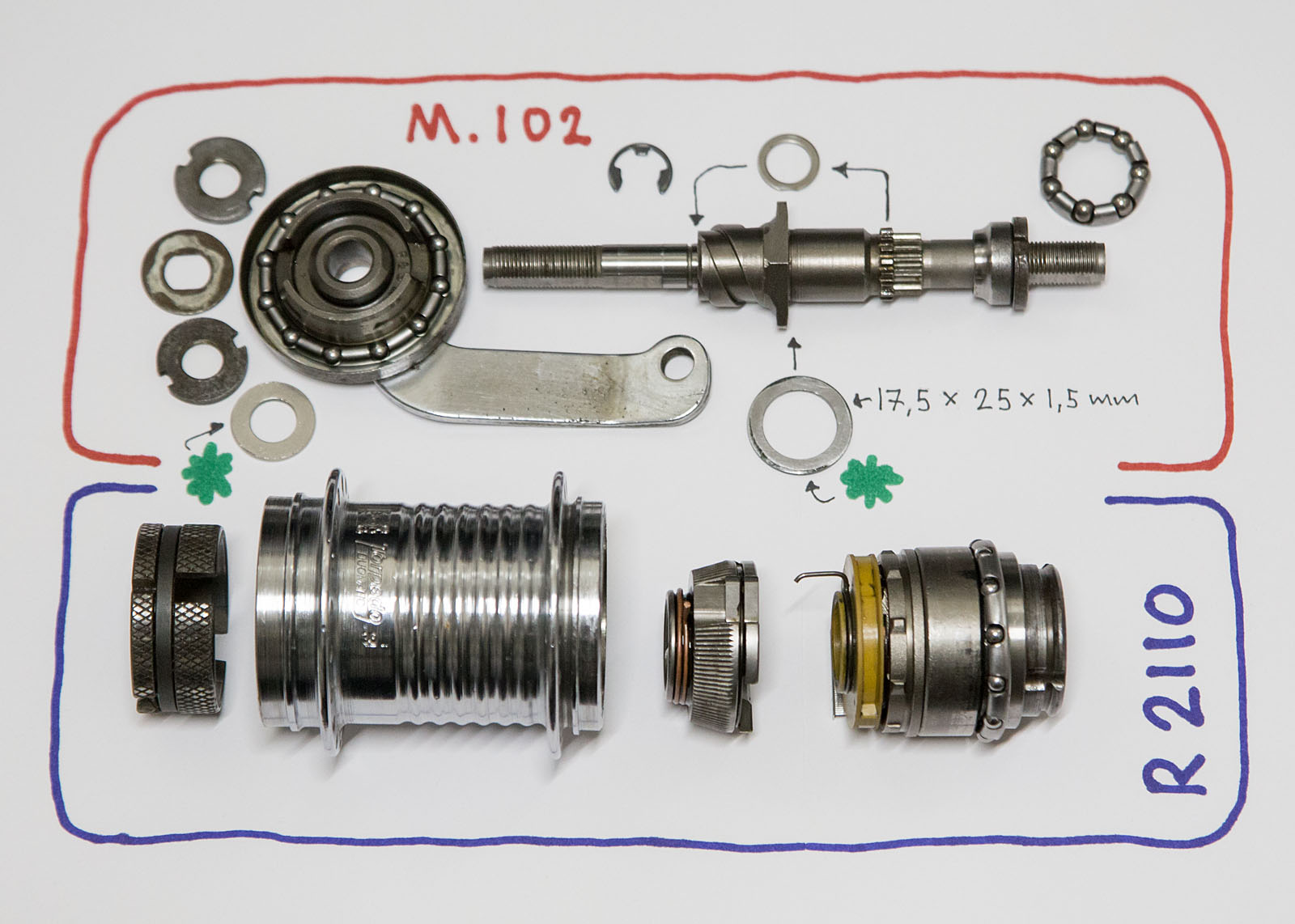 Duomatic R2212 hybrid diagram