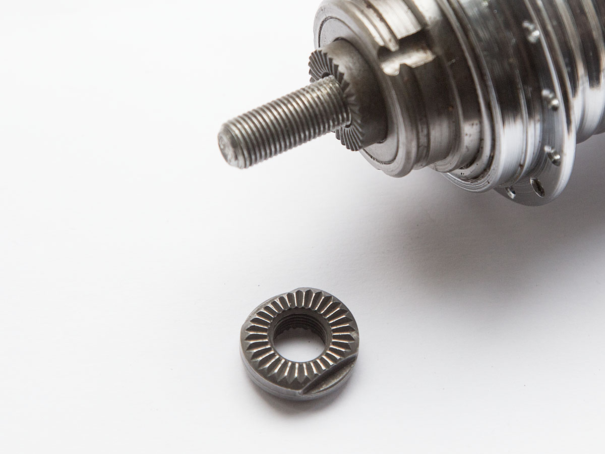 Torpedo Duomatic model R2110 custom axle spacer serration match