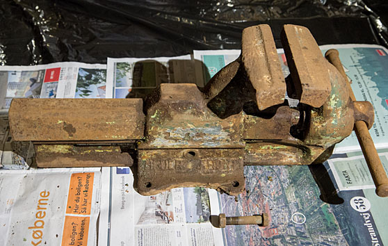 Rusty Heuer Front vise