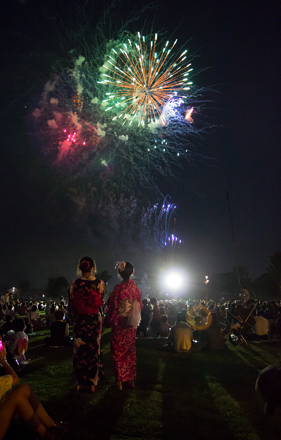 Hanabi taikai at Chikugo