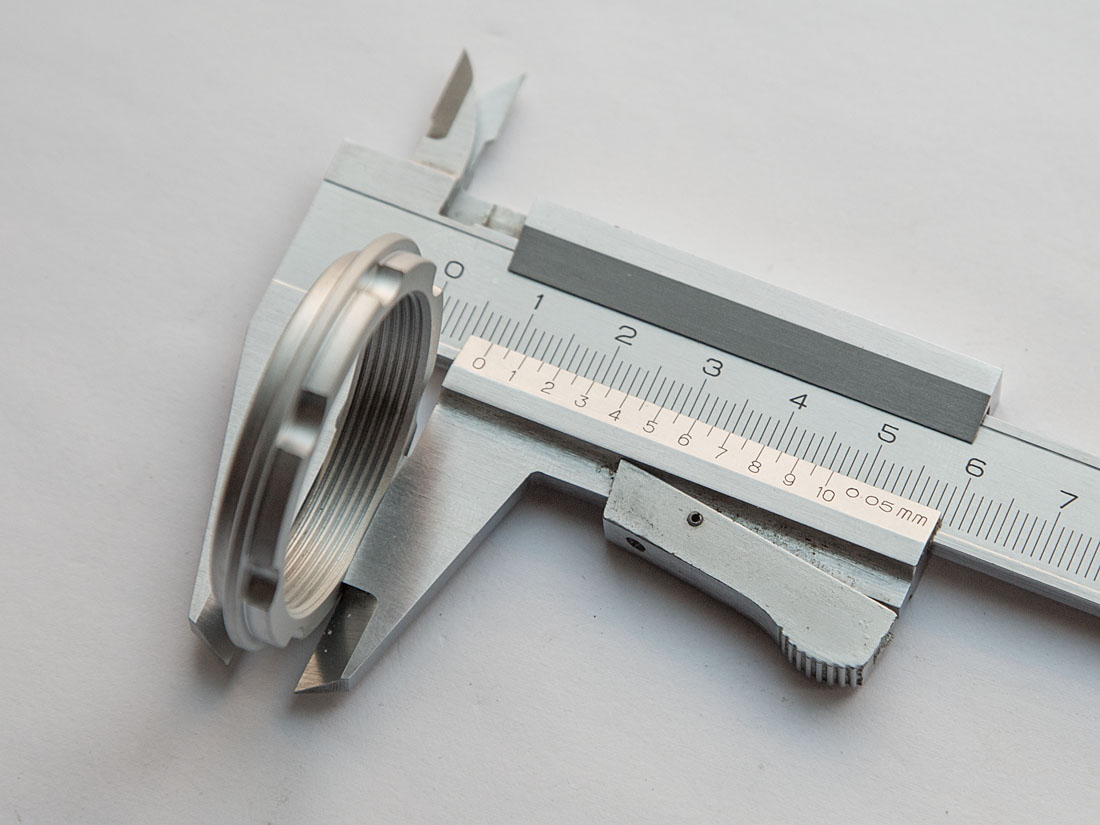 Sprocket carrier width